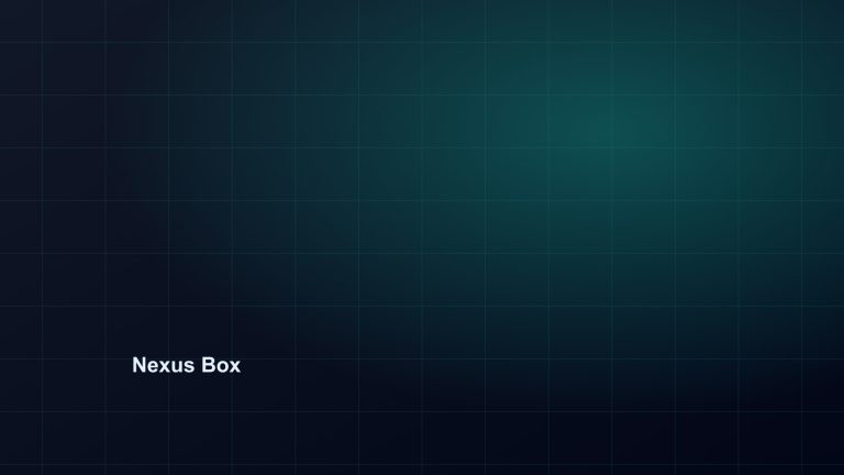 Nexus Box store editorial display